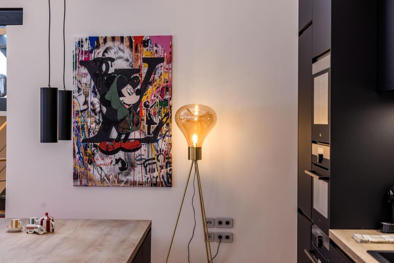 Luxus Wellness Loft - 245Qm - Designwohnen Im Zentrum Gütersloh Esterno foto