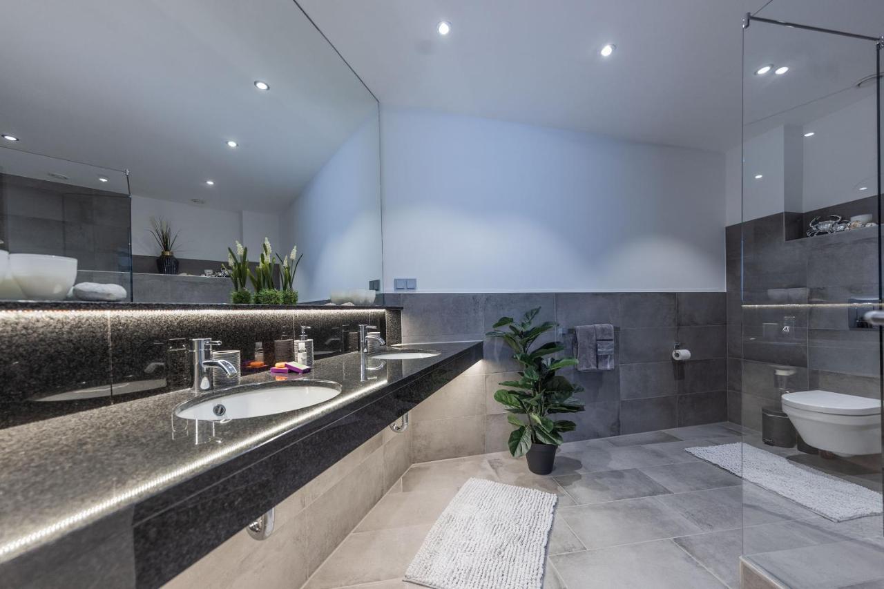 Luxus Wellness Loft - 245Qm - Designwohnen Im Zentrum Gütersloh Esterno foto